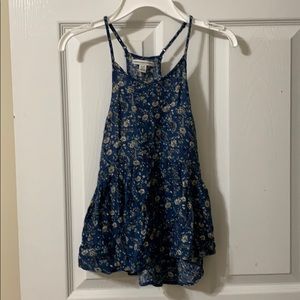 AE peplum floral tank